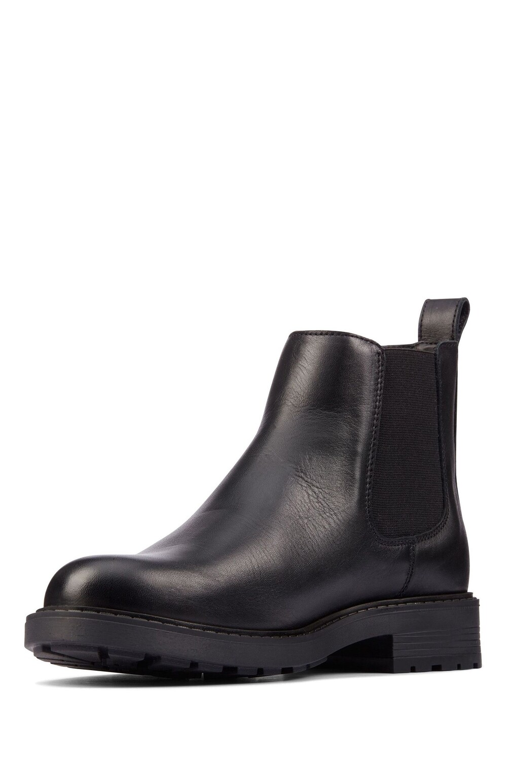Ботинки женские Clarks Orinoco 2 Lane кожаные, черный — фото 4
