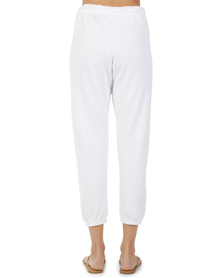 

Брюки Michael Lauren Hemlock Sweatpants w/ Rainbow Drawstring, белый