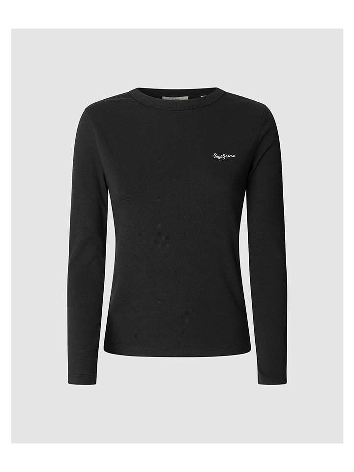 

Pepe Jeans Футболка с длинными рукавами "Бетина" черного цвета