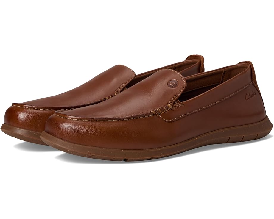 

Лоферы Clarks Flexway Step, желто-коричневый