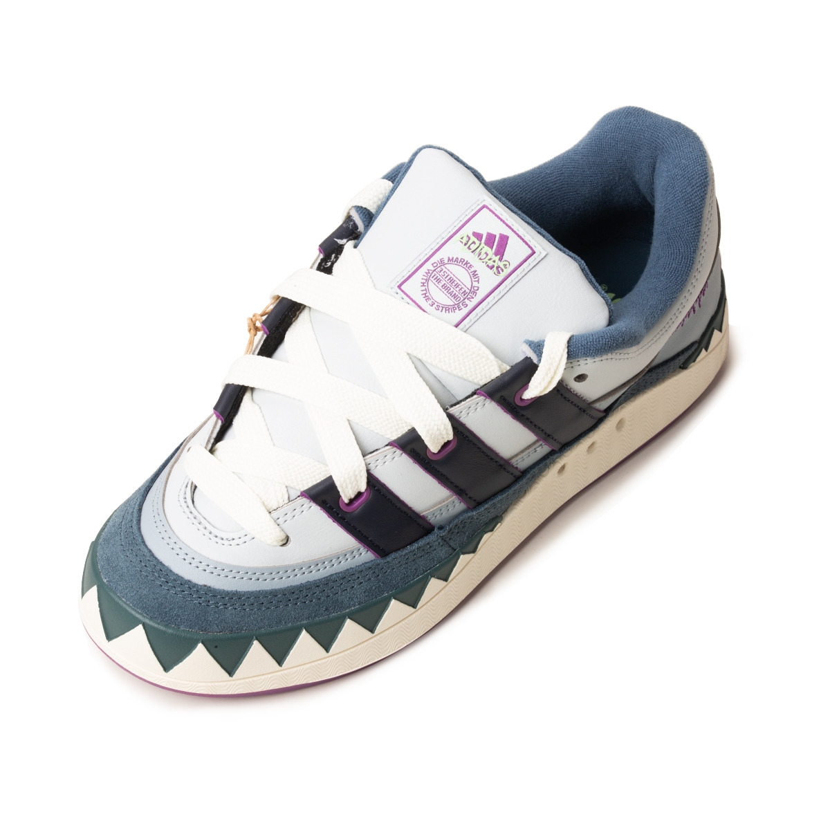 Adidas Adimatic 'Halloween 2024' Adidas Originals, Светло-серый/Легендарная тушь/Белый — фото 3