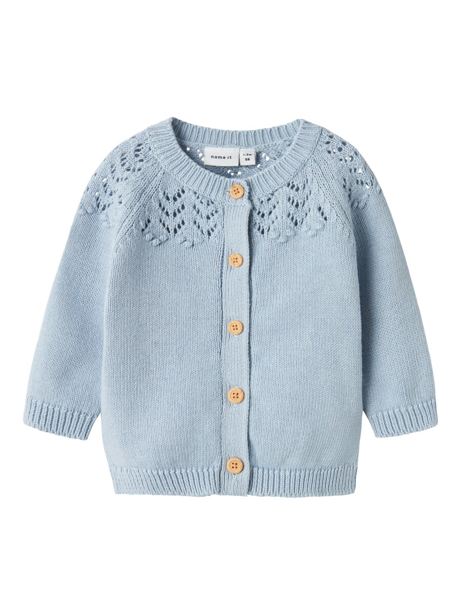 

Вязаный кардиган NAME IT Knit Cardigan, светло-синий
