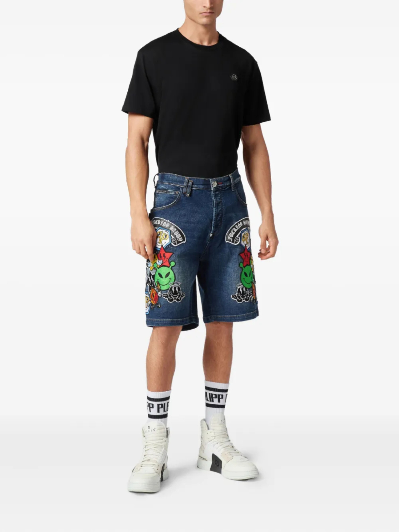 

Шорты Philipp Plein Fermentera, синий