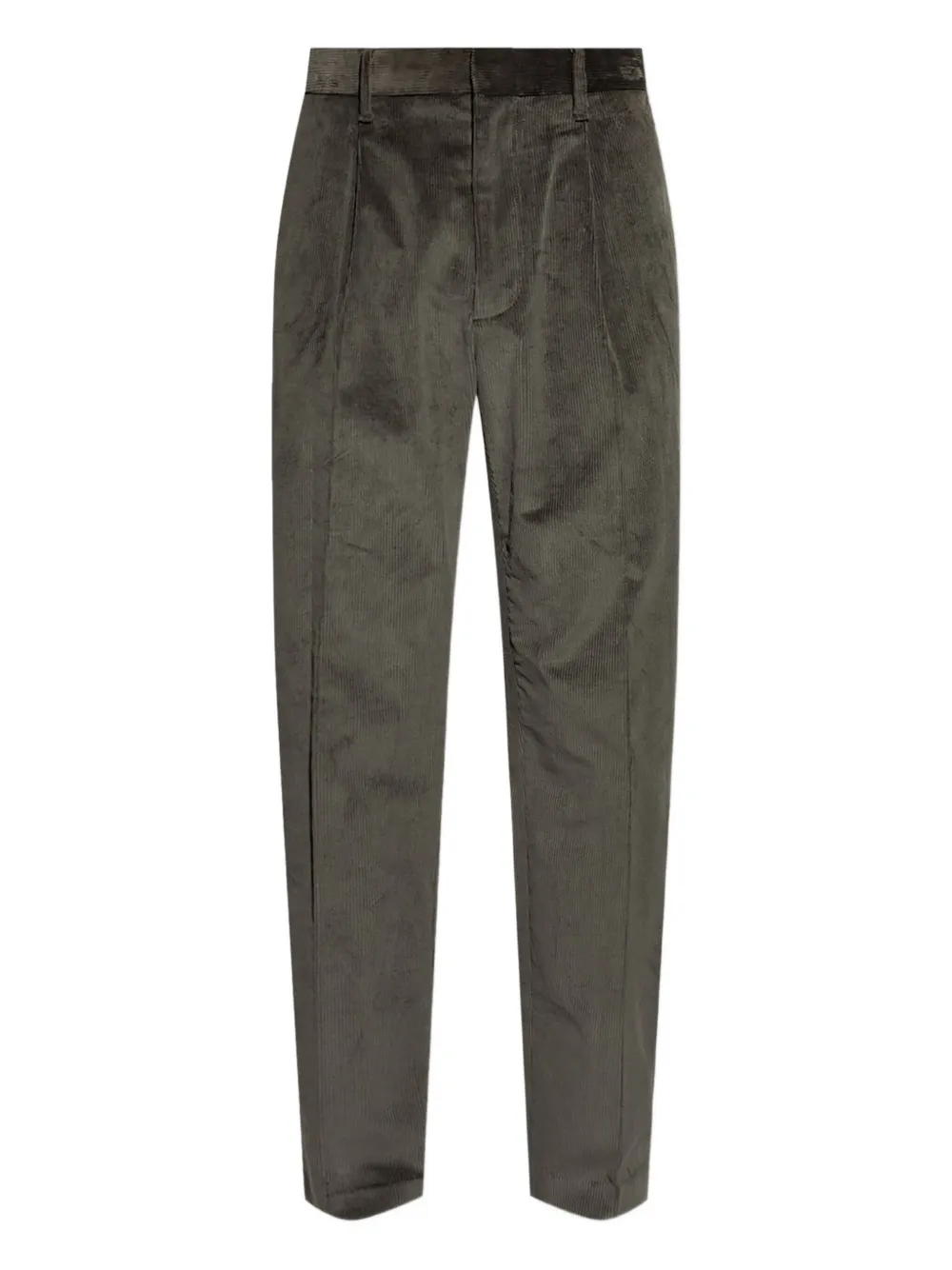 

Вельветовые джинсы со складками спереди rag & bone, зеленый