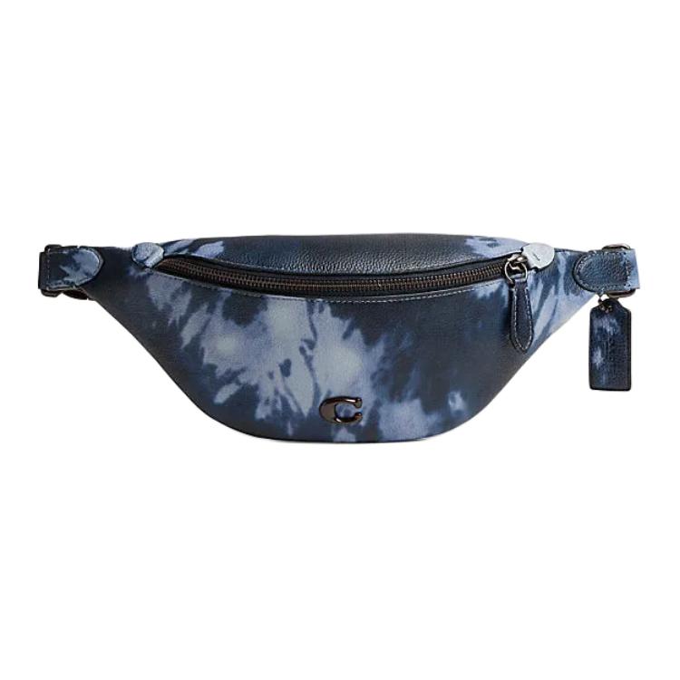 

COACH Поясная сумка Charter Cow Leather для мужчин Midnight Blue & Marine Blue & Mixed Color