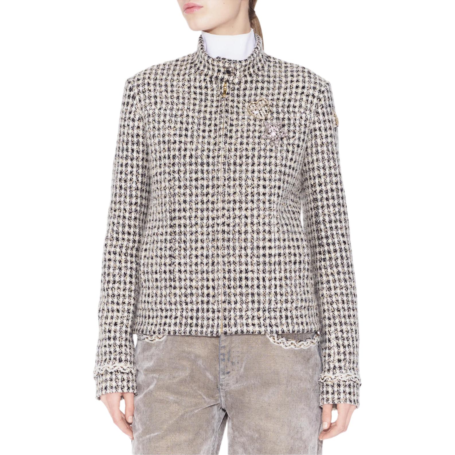 

Куртка 25N CHANEL, черный белый