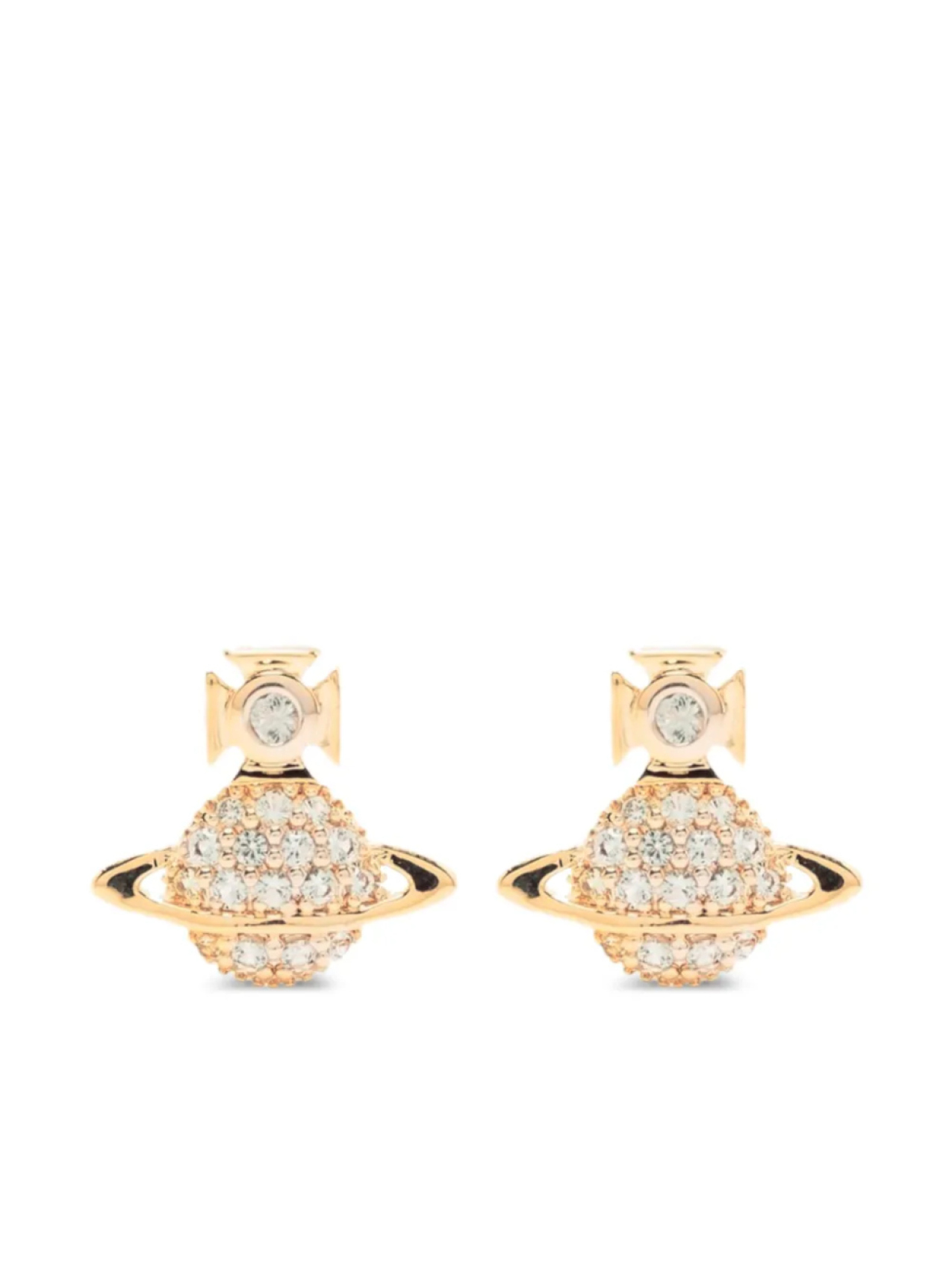 

Vivienne Westwood серьги-кольца, золотой
