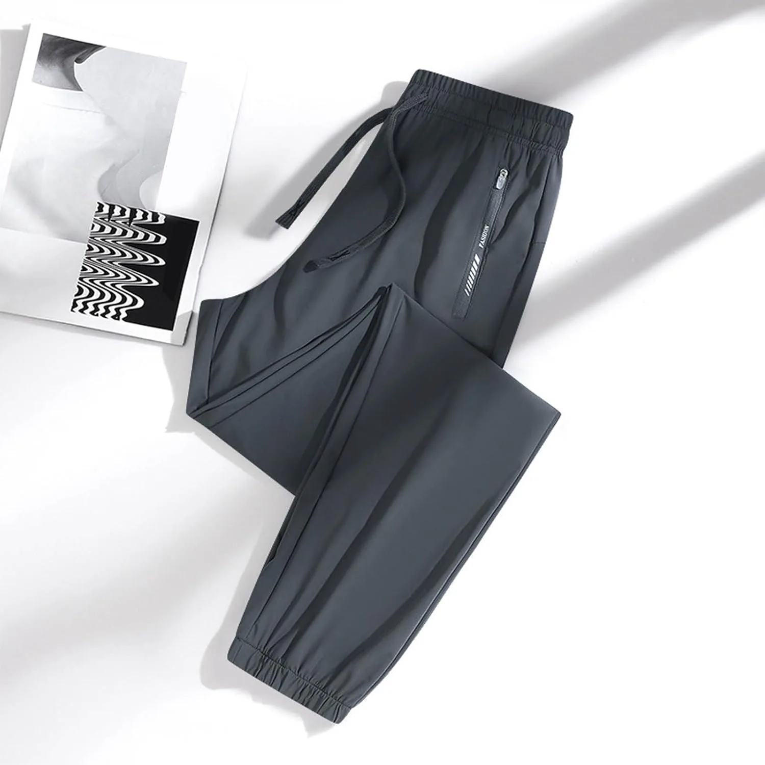 Женские спортивные брюки Senistyle Stretch Active Pants, новая модель 2025 года Stretchactive - ультраэластичные, дышащие, быстросохнущие брюки для женщин Generic, темно-серый — фото 2