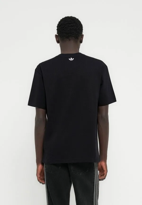 Футболка унисекс с принтом Adidas Originals, Black — фото 2