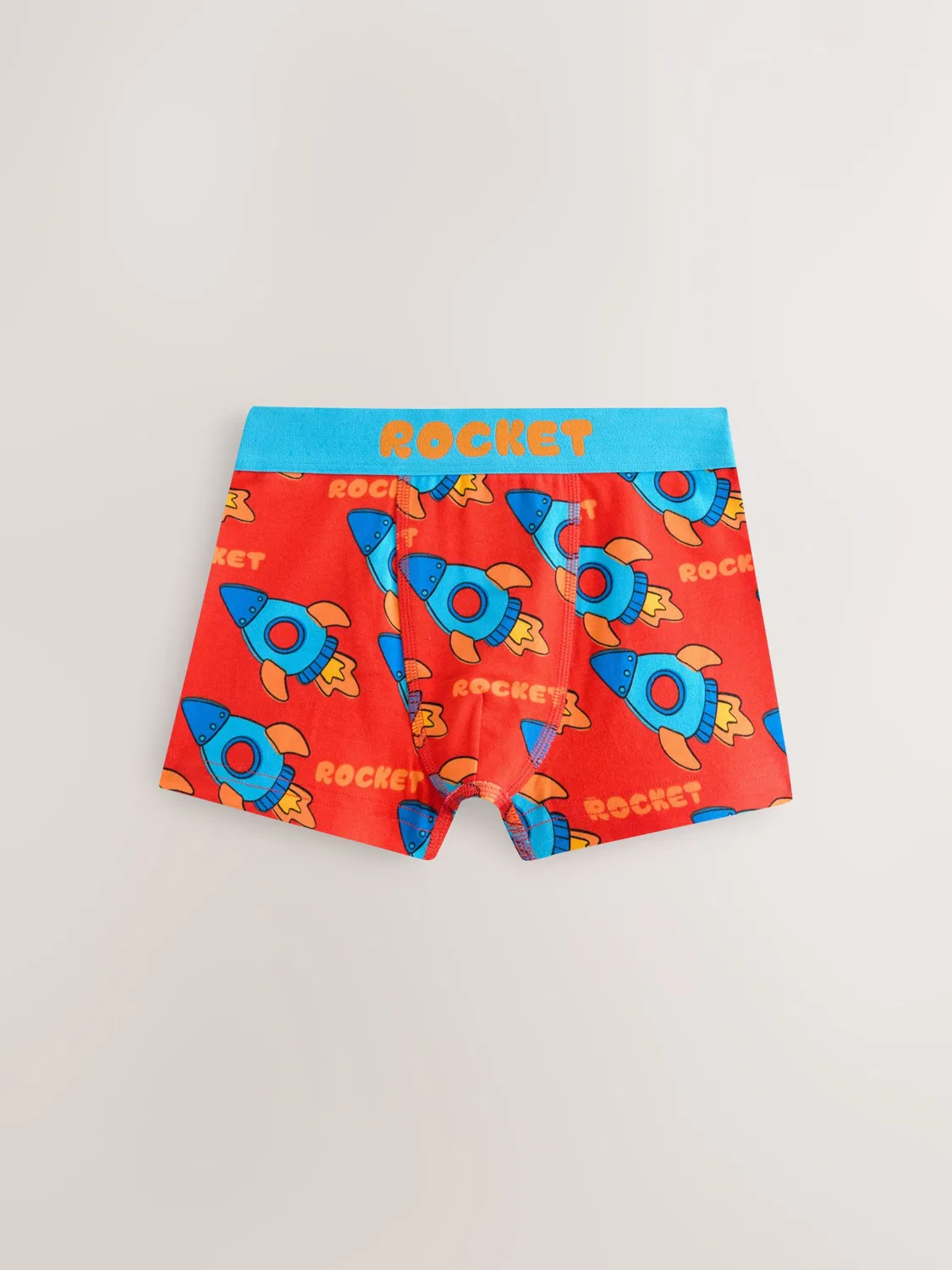 Трусы Next, Blue/Light Blue/Dark Yellow/Fir/Light Orange/Red — фото 4