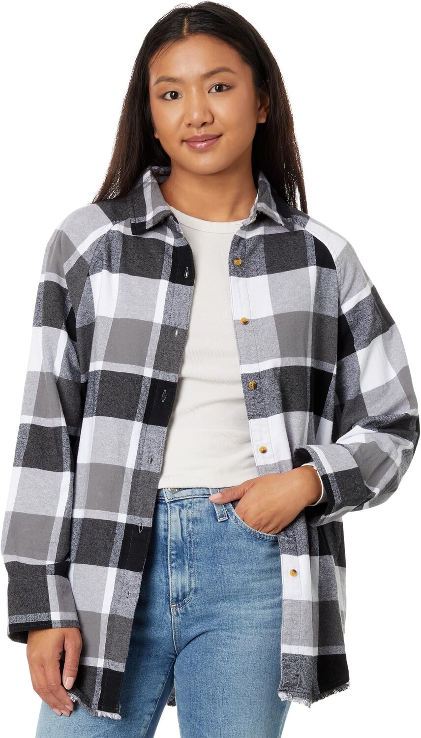 

Рубашка Pacific Dreams Cotton Long Sleeve Flannel Rip Curl, цвет Charcoal