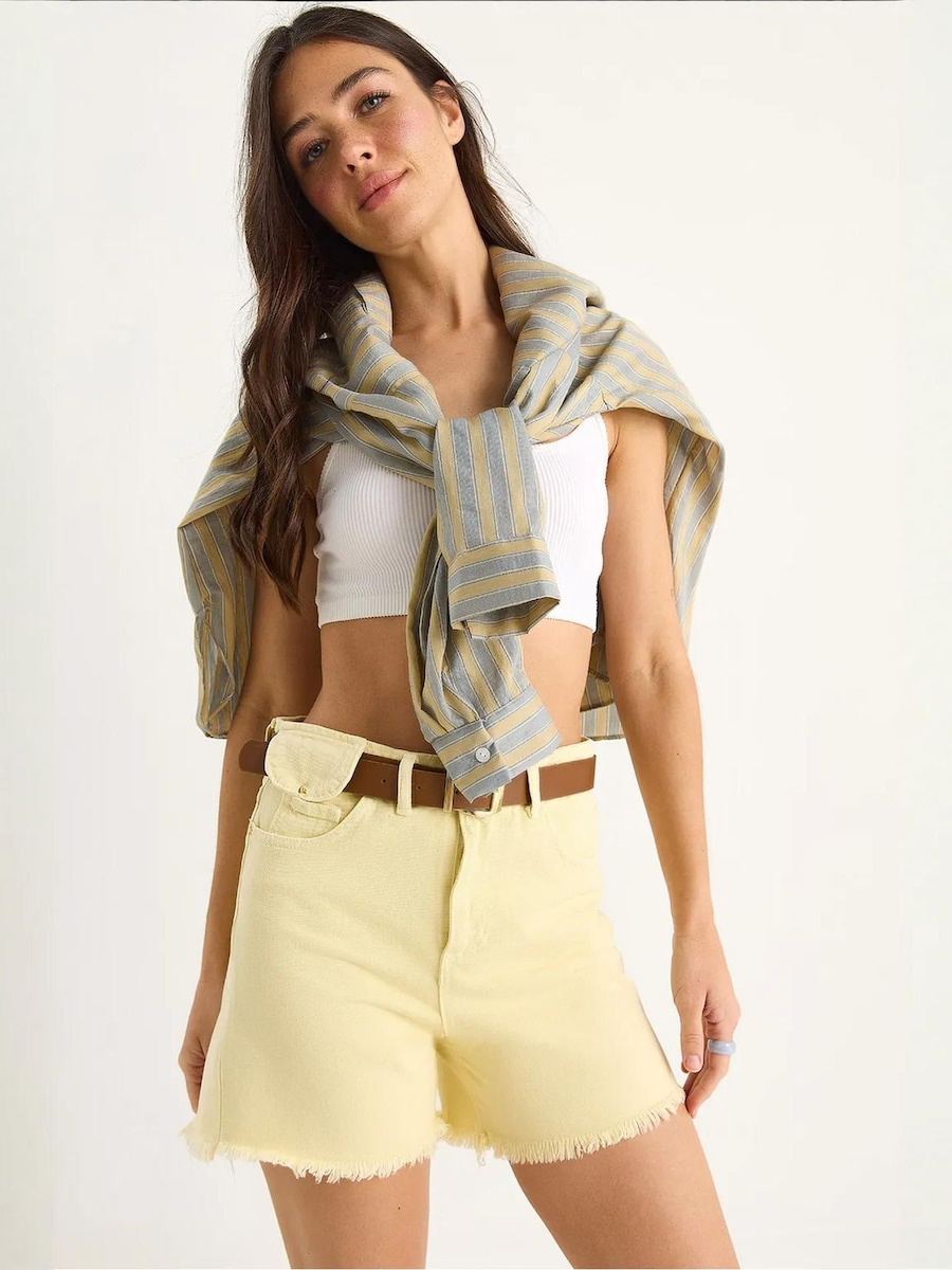 

Узкие джинсы Bianco Lucci, желтый