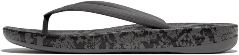 Мужские эргономичные шлепанцы FitFlop Iqushion, Pewter — фото 2