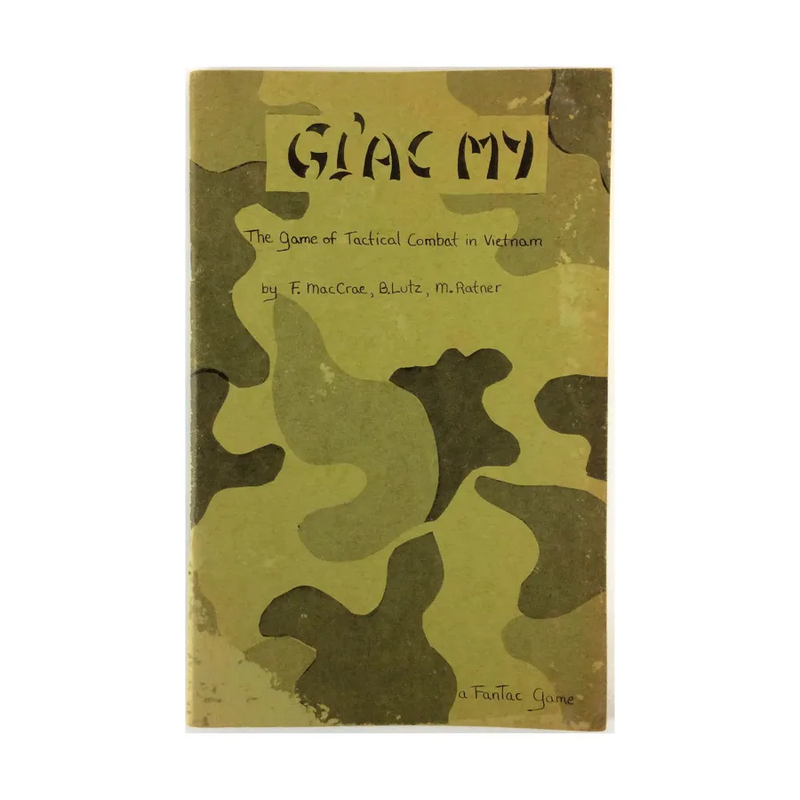 

Gi'Ac My - Игра о тактических боях во Вьетнаме (издание в зеленой обложке), Gi'Ac My
