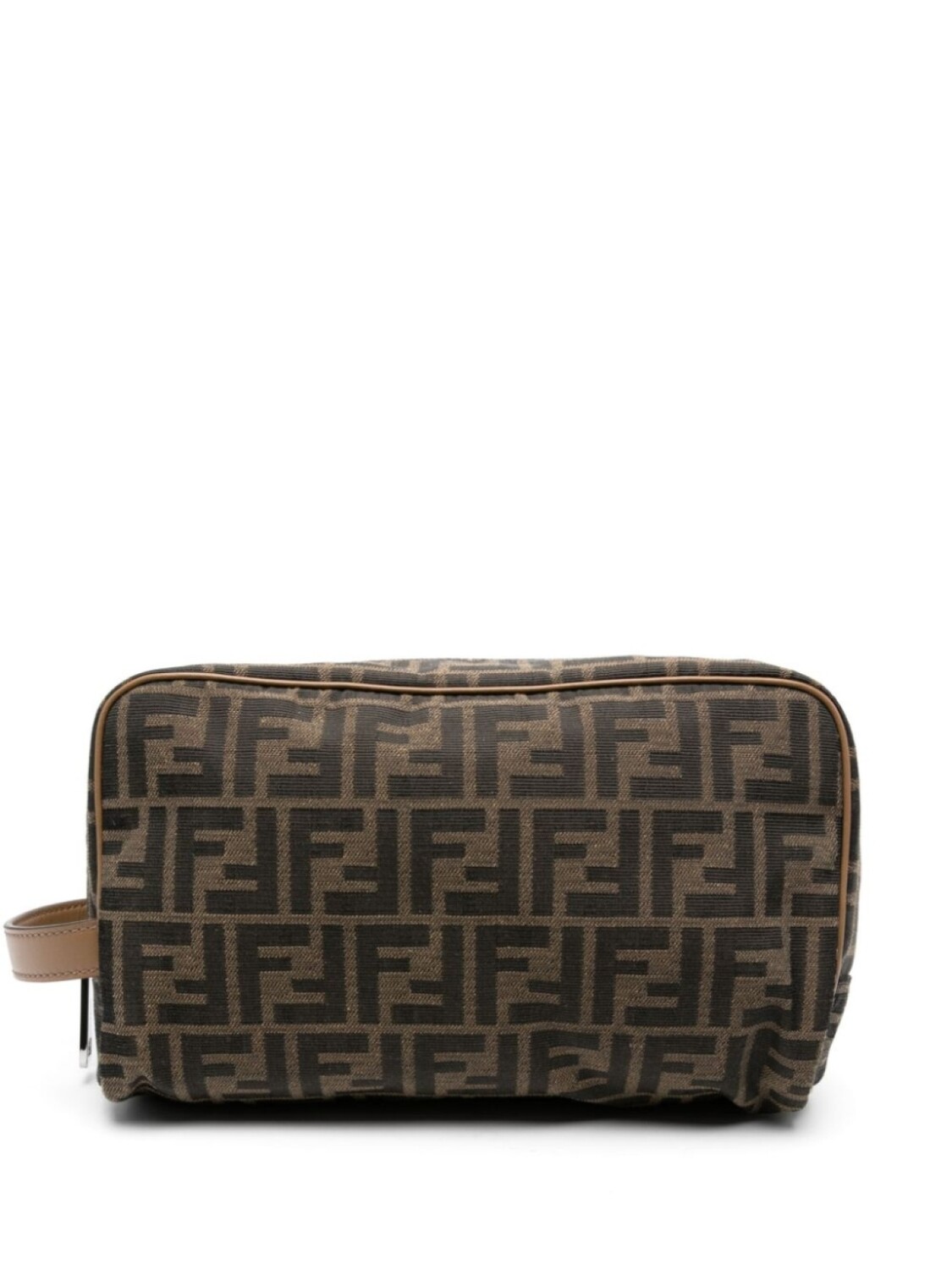 

FENDI несессер с логотипом FF, черный