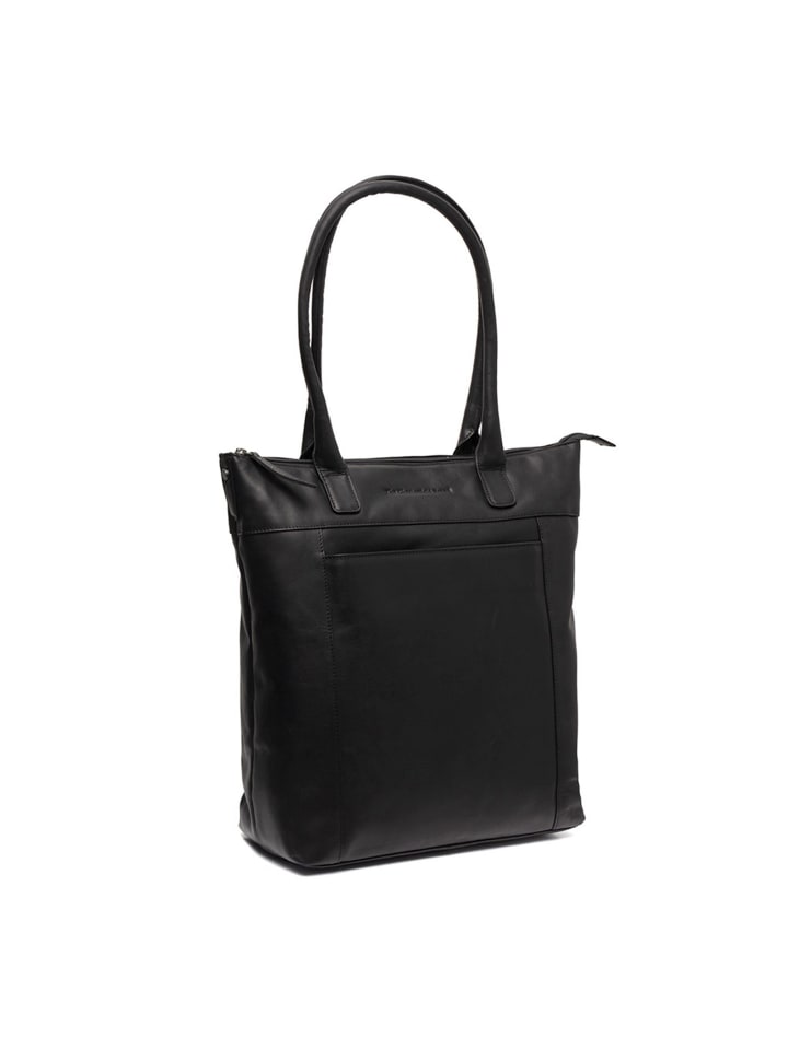 

Шоппер The Chesterfield Brand Altona Shopper Tasche Leder 31 cm Laptopfach, черный