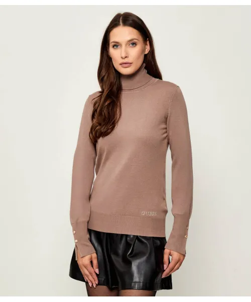 

Водолазка Пола Slim fit Guess Jeans, бежевый
