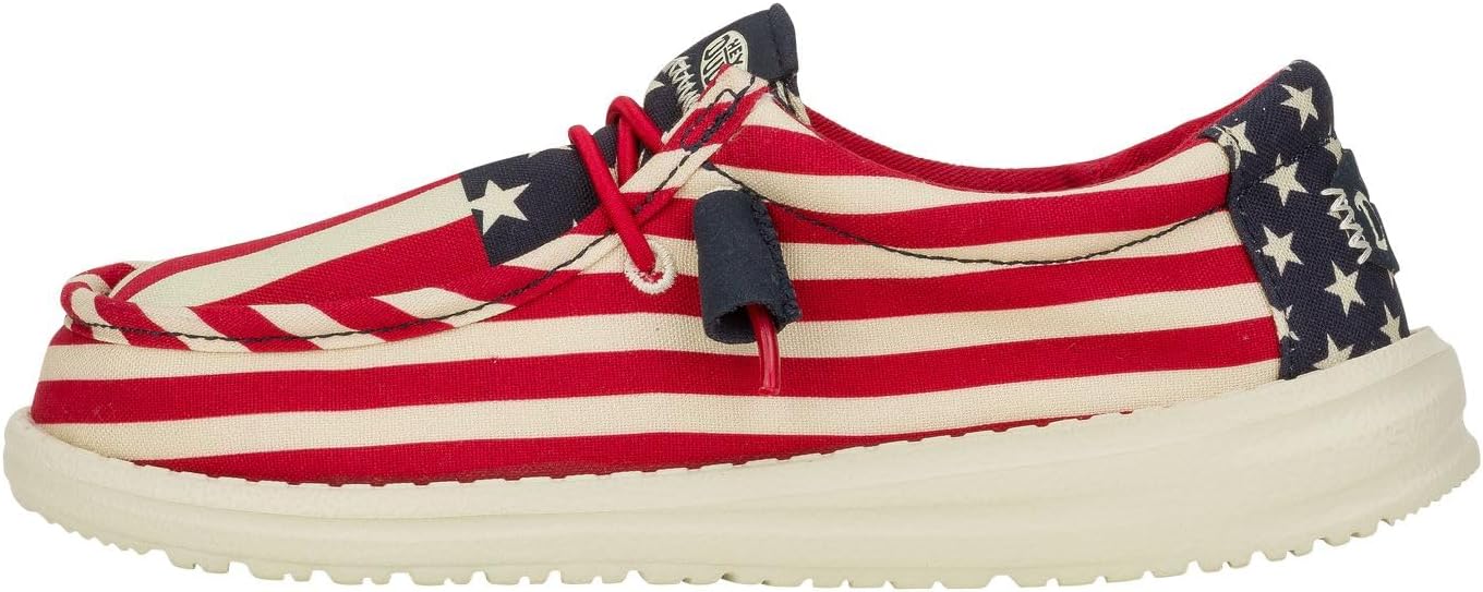 

Кроссовки Hey Dude Boys Wally Americana Heydude, American Flag