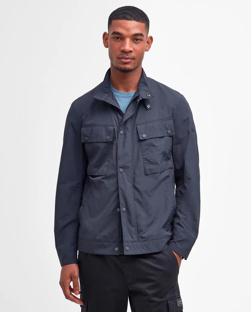 

Мужская куртка с верхними и боковыми карманами Barbour, синий