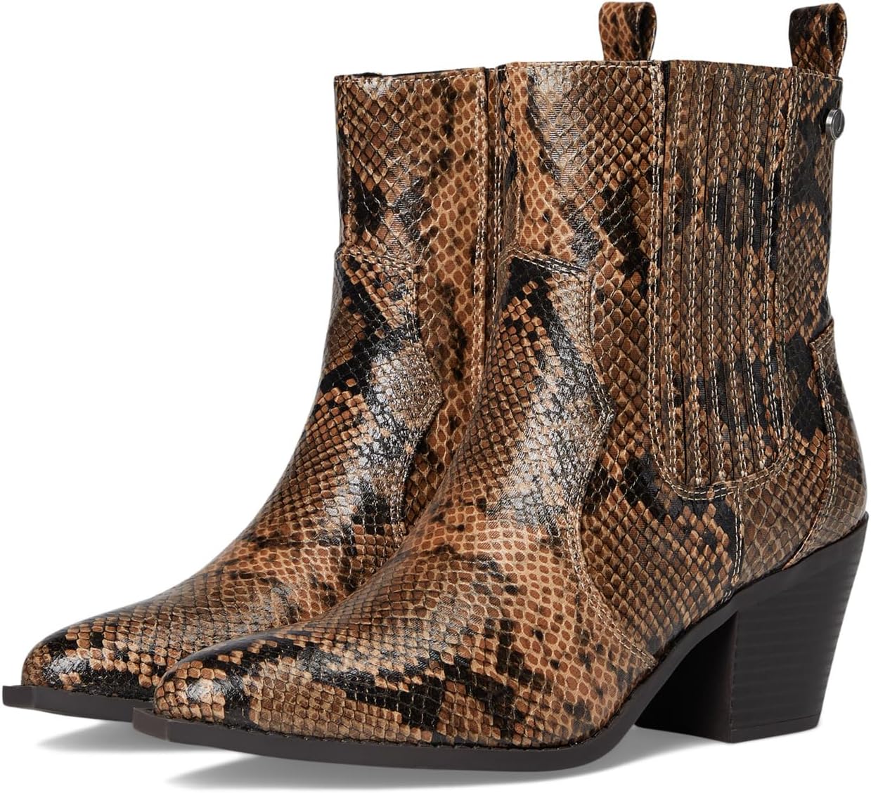 Ботинки Journee Collection Women's Braylee, Snake/Brown