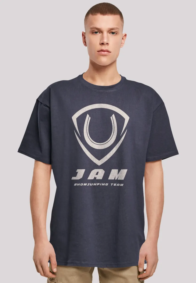 

F4NT4STIC Футболка "JAM Showjumping", принт, цвет морской волны