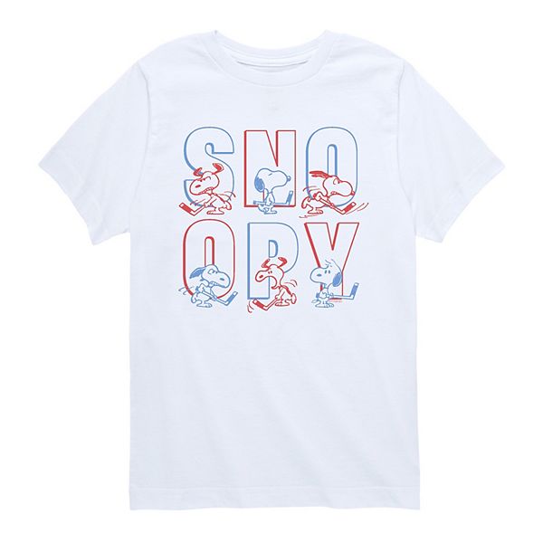 

Футболка с принтом Spongebob Squarepants Bikini Bottom Ski Club для мальчиков 8-20 Nickelodeon, White