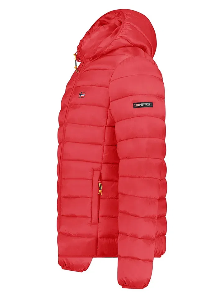 Стеганая куртка, красная, Geographical Norway — фото 3