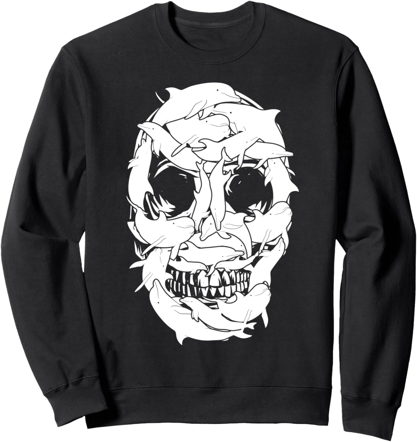 

Дельфины, толстовка для любителей дельфинов Dolphin Funny Gifts, черный