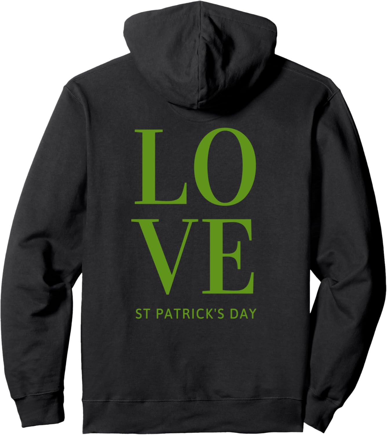 

Худи ко Дню святого Патрика и Дню любви Saint Patrick'S Day Store, черный