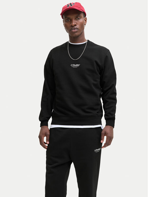 

Свитшот relaxed fit Soho 12278791 Jack&Jones, чёрный