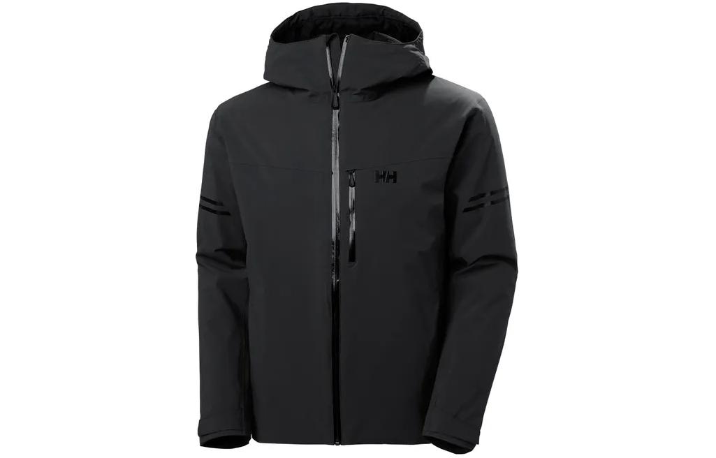 

Куртка мужская с капюшоном, средней плотности, другие Helly Hansen, черный