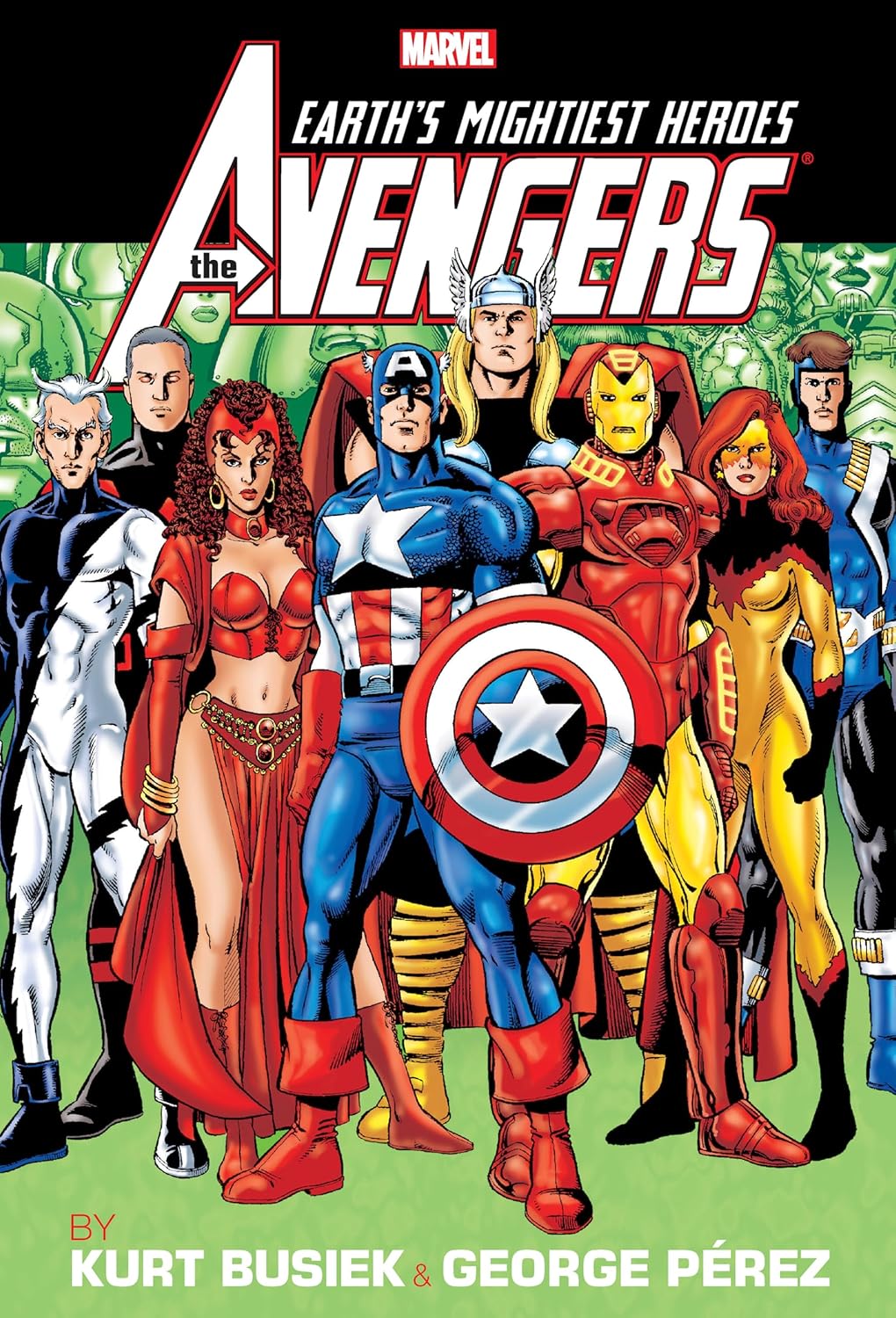 

Avengers By Busiek & Perez Omnibus Vol. 2 George Perez 25th Issue Cover [New Printing] (Marvel Universe)