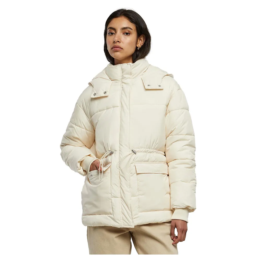 

Куртка Urban Classics Waisted padded, бежевый