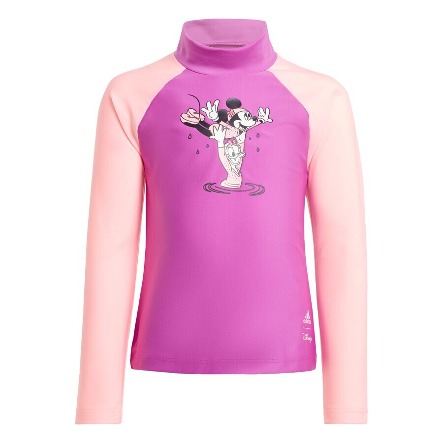 

Спортивная футболка ADIDAS SPORTSWEAR Performance Adidas x Disney Minnie and Daisy Rashguard, цвет Orchid