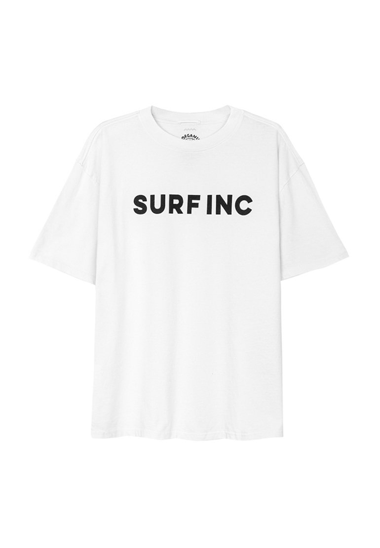 

Футболка с принтом LOGO Surf Inc., белый