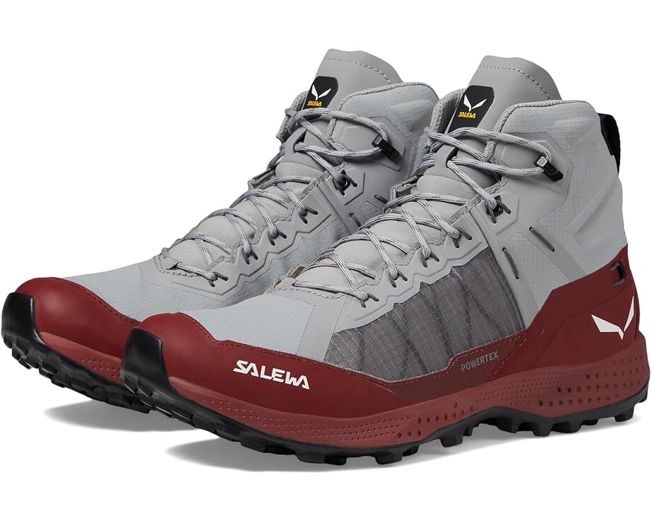 

Походная обувь SALEWA Pedroc Pro Mid PTX, цвет Alloy/Syrah