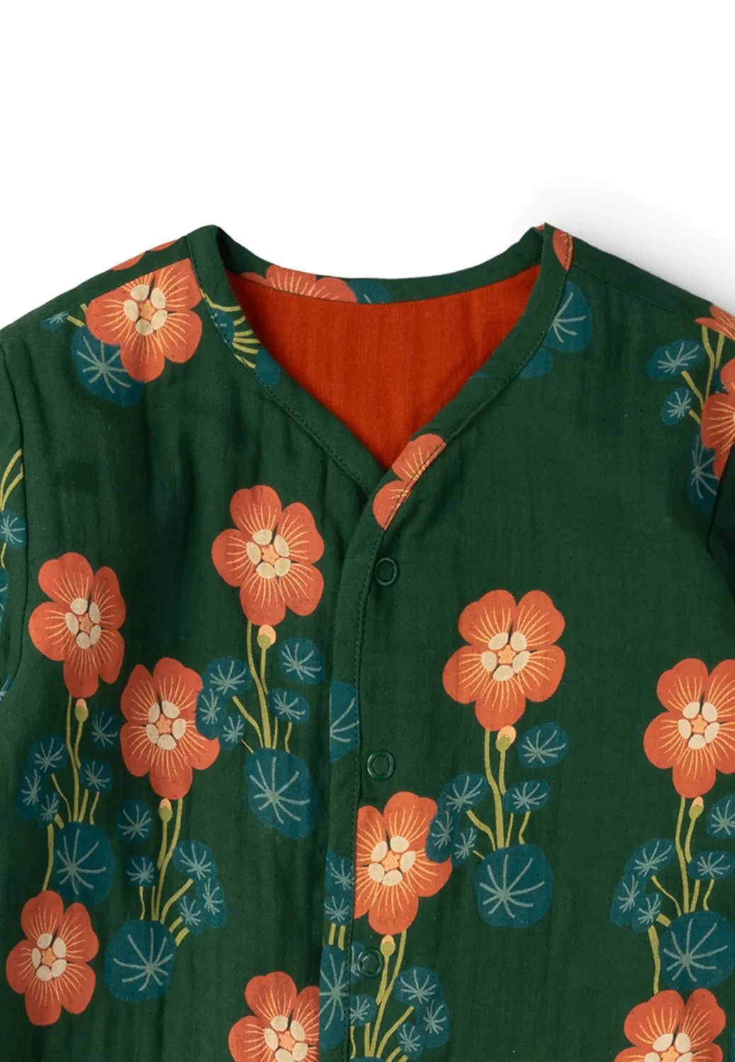 Переходная куртка, двусторонняя, Little Green Radicals, оранжевый — фото 4