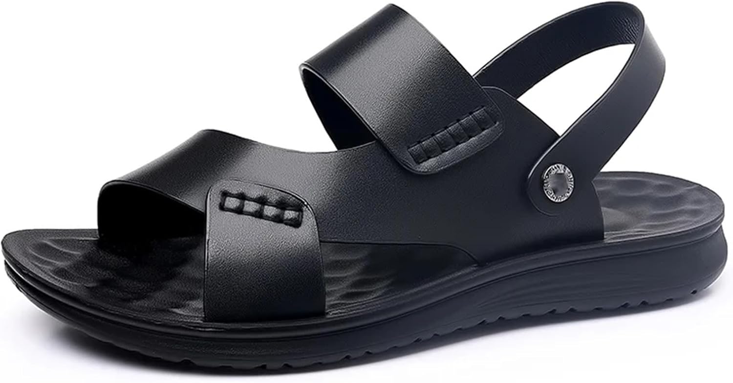 

Мужские спортивные сандалии для пляжа и отдыха Generic, черный