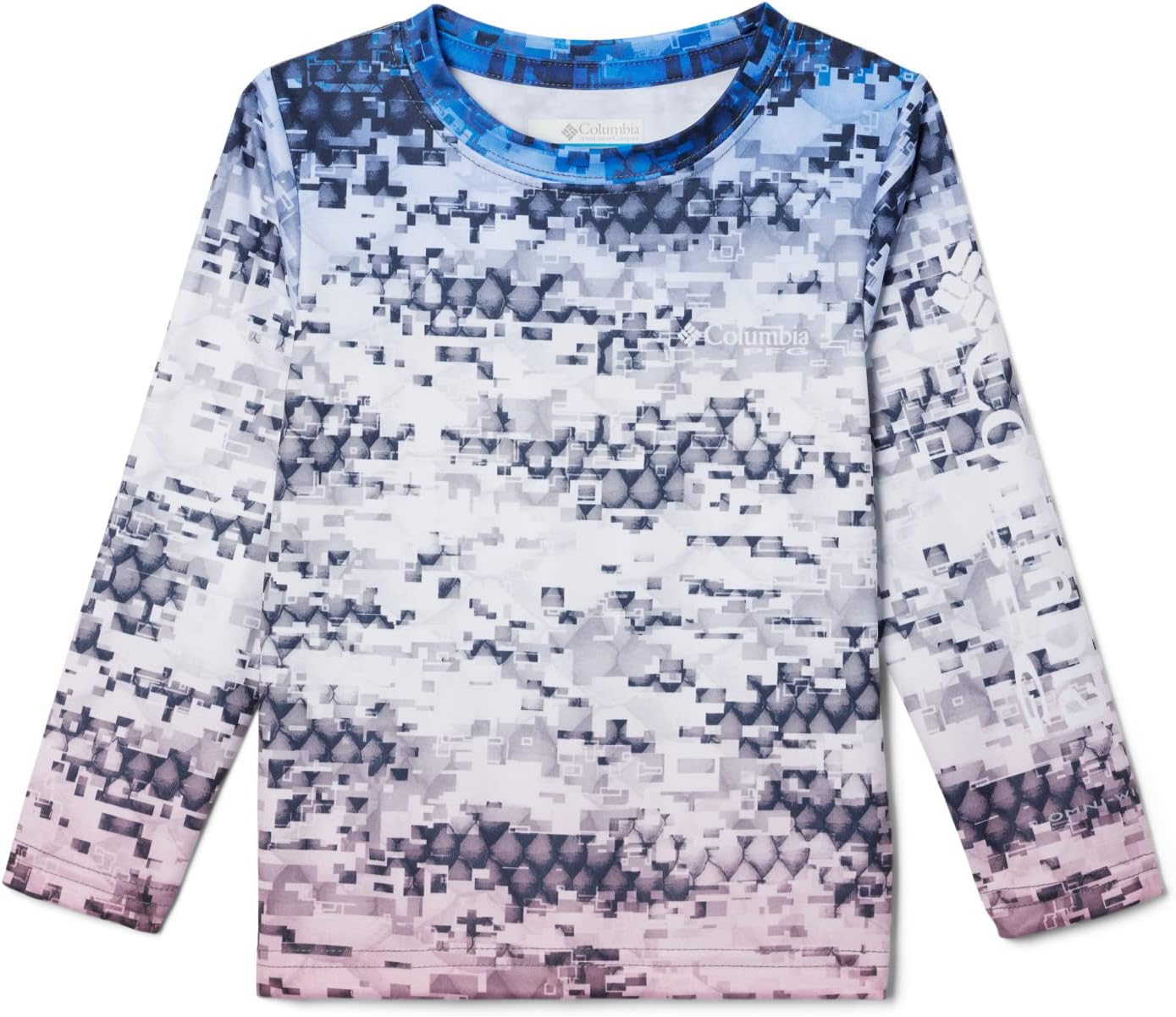 Columbia Boys Super Terminal Tackle Long Sleeve, Americana Digi Camo Fade — фото 4