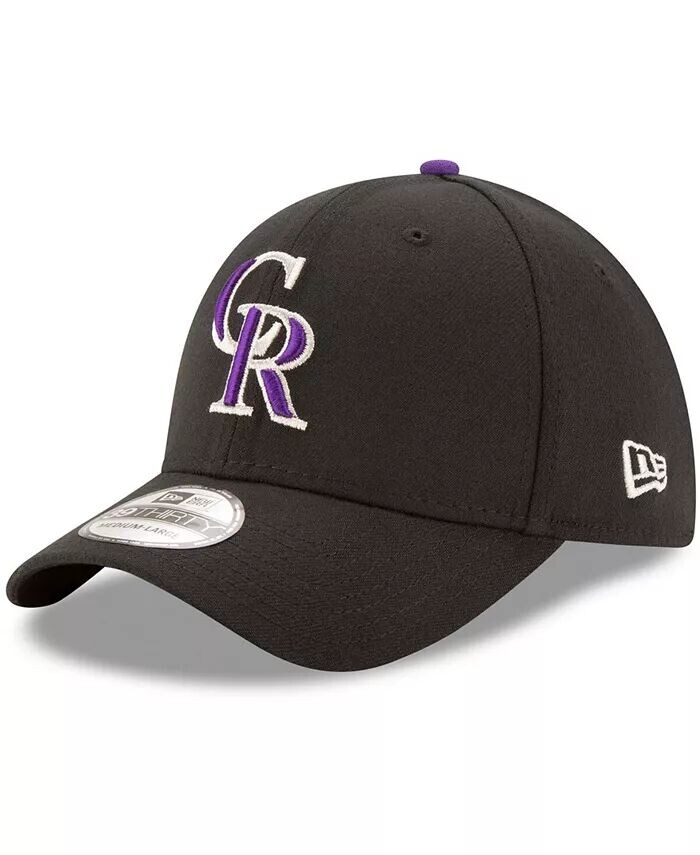 

Мужская черная кепка Colorado Rockies Game Team Classic 39THIRTY Flex Hat New Era, черный