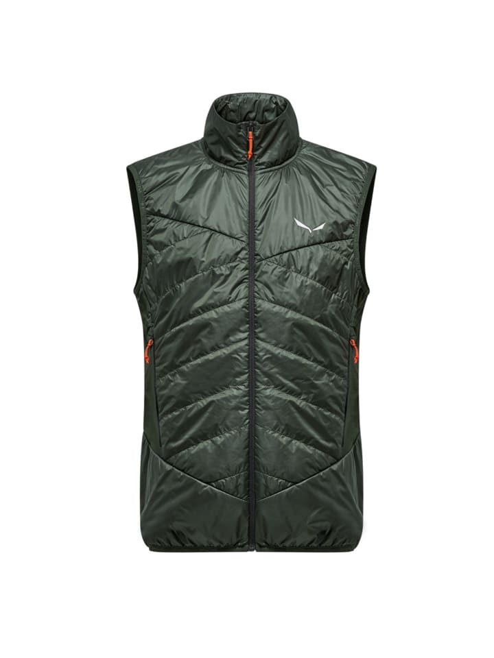 

Salewa Жилет Ortles Hybrid темно-оливкового цвета