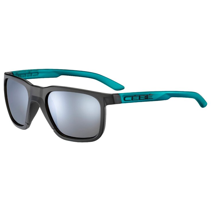 

Солнцезащитные очки-луноходы, полупрозрачные, черные, бирюзовые, матовые, серые, серебристые Cebe