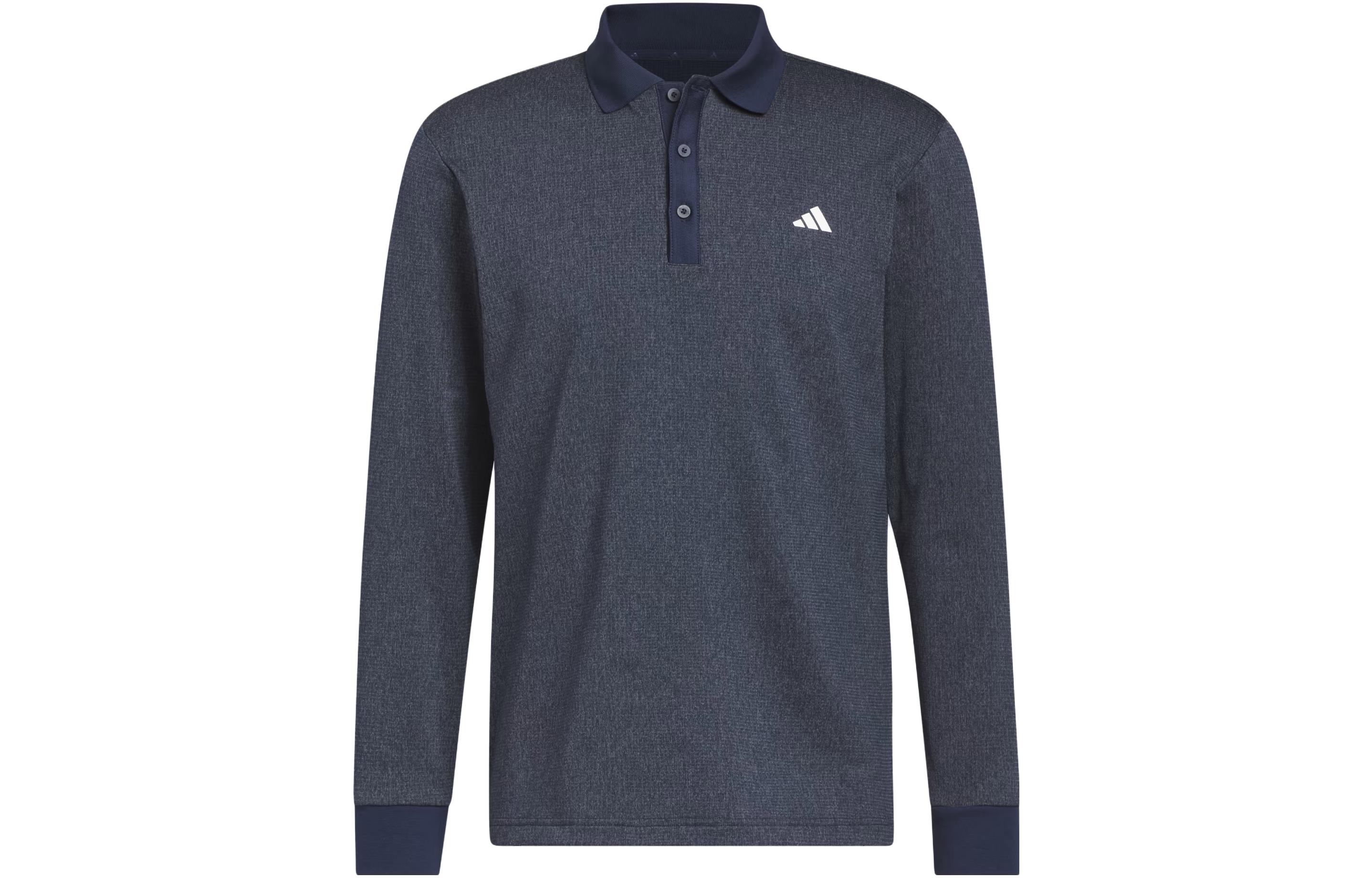 

Футболка поло мужская морская синяя Adidas