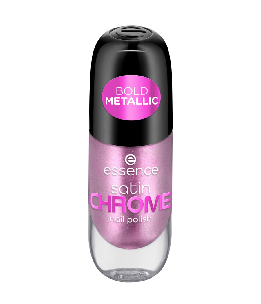 

Лак для ногтей essence satin CHROME, Nr. 02 - Artificial Pinktelligence, 8 ml