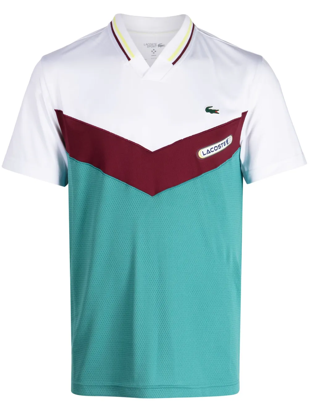 

Рубашка поло с логотипом x Tennis x Daniil Medvedev Lacoste, белый