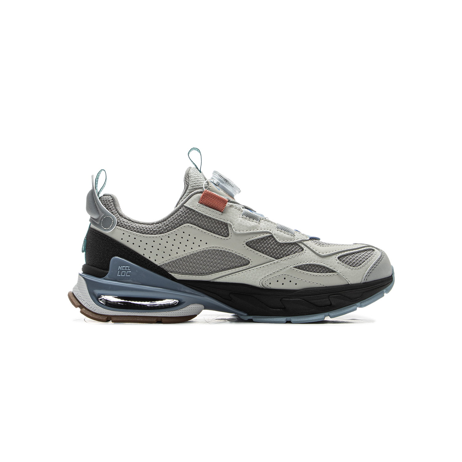 Детские повседневные кроссовки Sports Life Collection Shark Gray/Light Lime LINING YOUNG, серый — фото 3