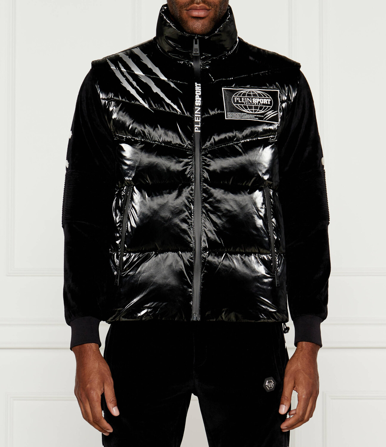 

Куртка Plein Sport Straight fit, черный
