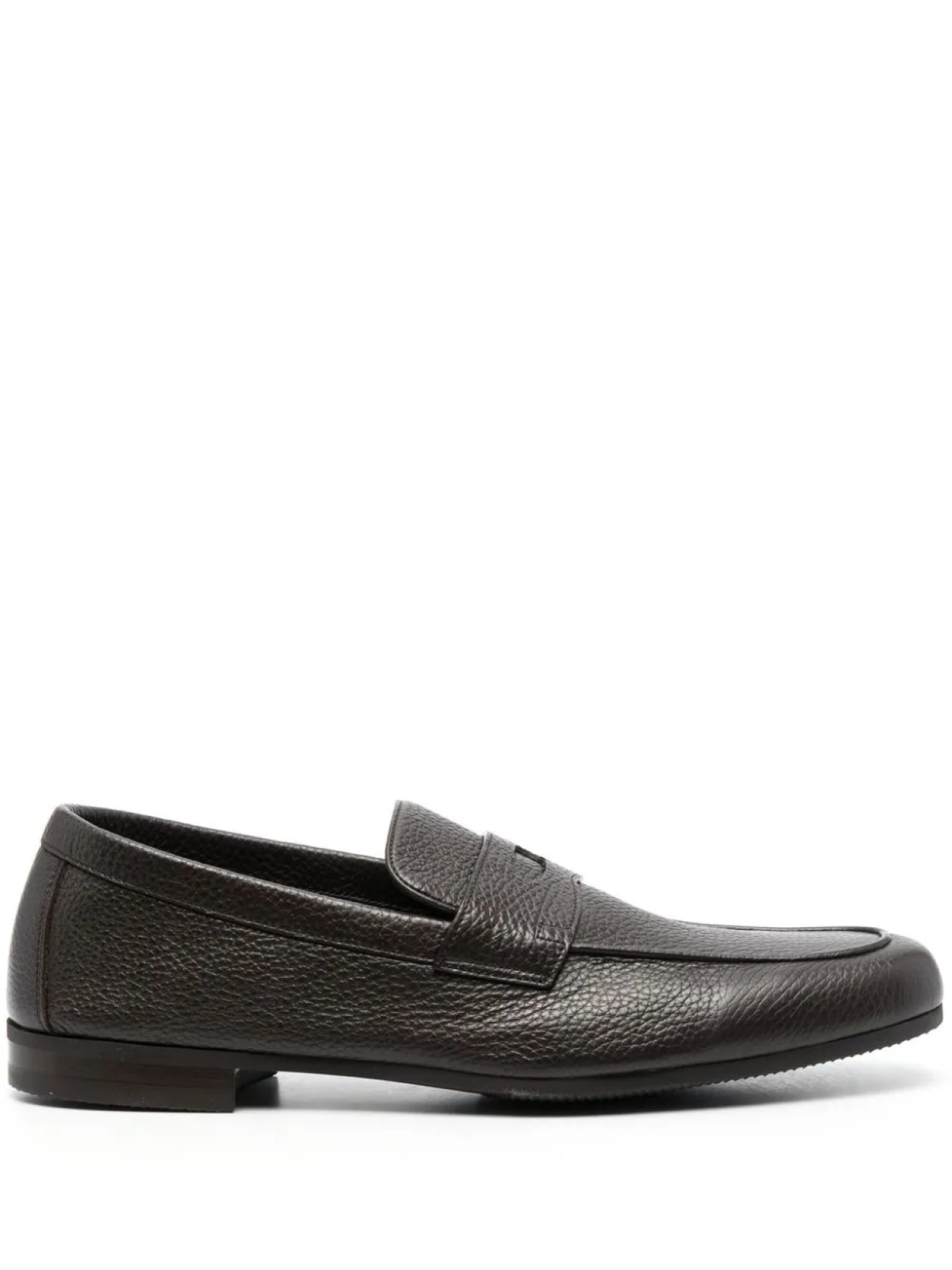 

Лоферы с миндалевидным носком John Lobb, коричневый