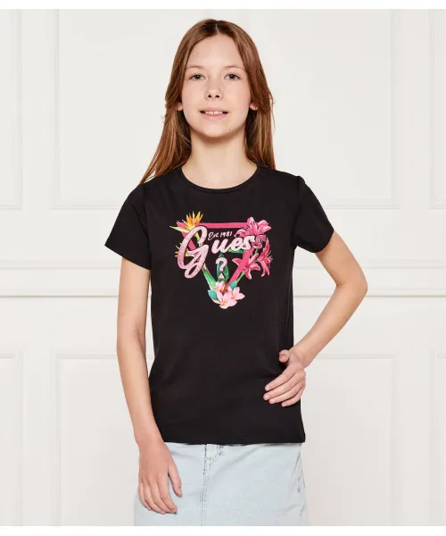 

Футболка Regular fit Guess, черный