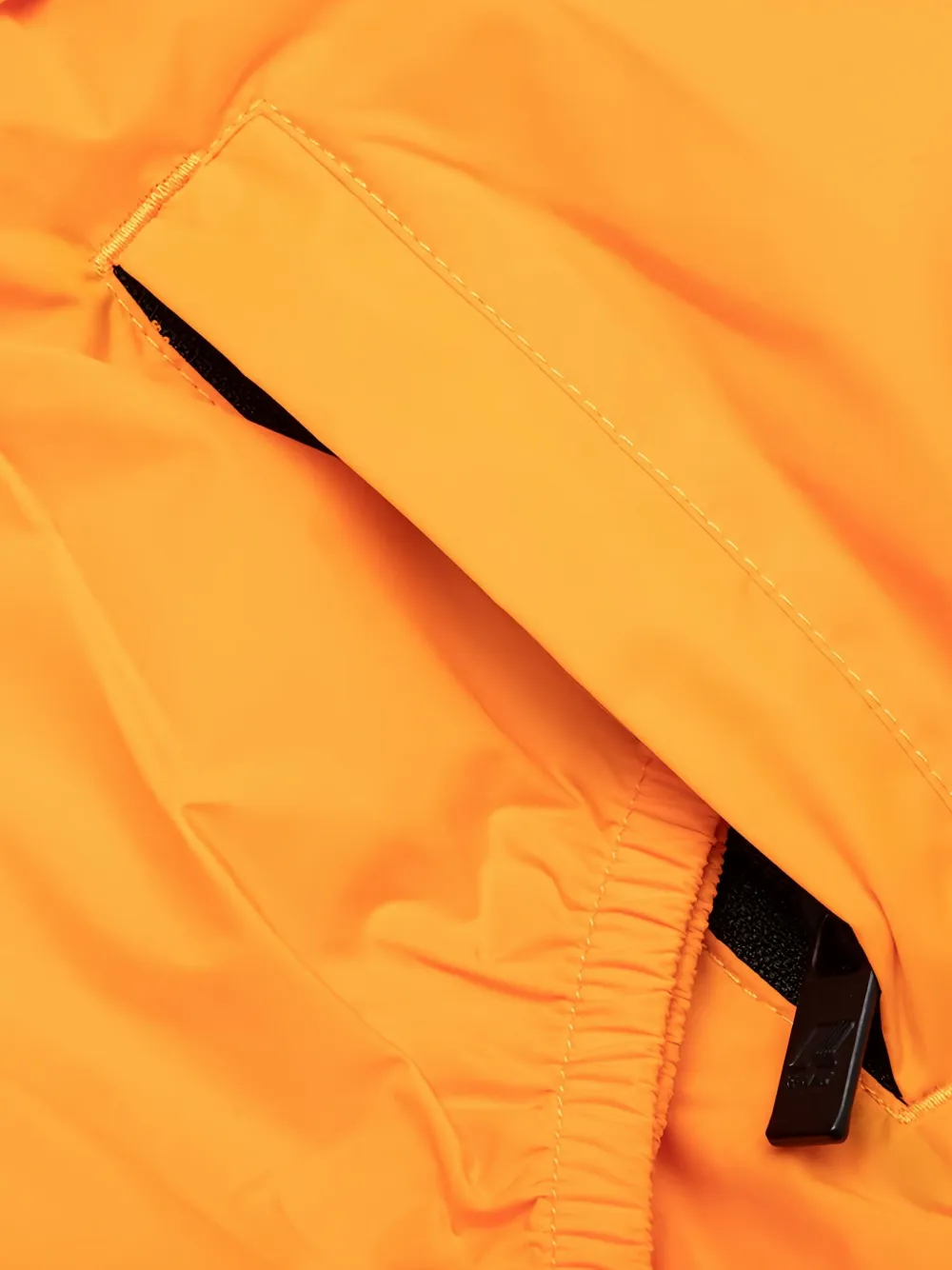 Толстовка X K-Way heart-logo half-zip jacket Comme Des Garçons Play Kids, оранжевый — фото 3